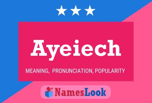 ملصق اسم Ayeiech