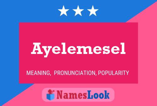 ملصق اسم Ayelemesel