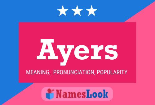 ملصق اسم Ayers