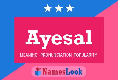 ملصق اسم Ayesal