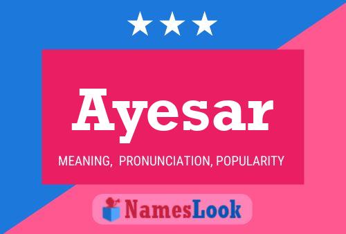 ملصق اسم Ayesar