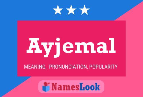 ملصق اسم Ayjemal