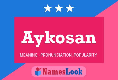 ملصق اسم Aykosan