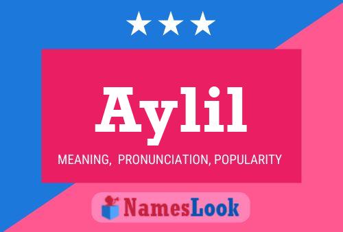 ملصق اسم Aylil