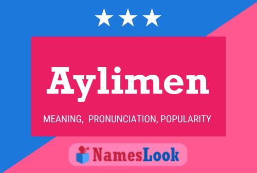 ملصق اسم Aylimen