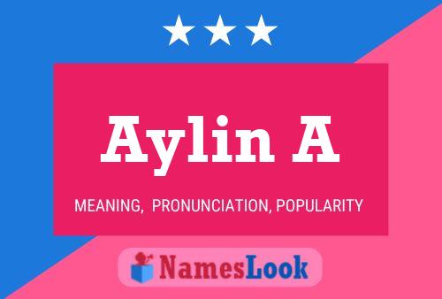 ملصق اسم Aylin A