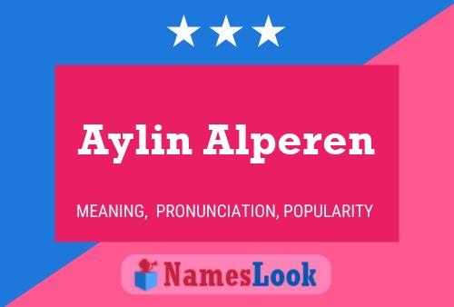 ملصق اسم Aylin Alperen