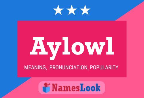 ملصق اسم Aylowl