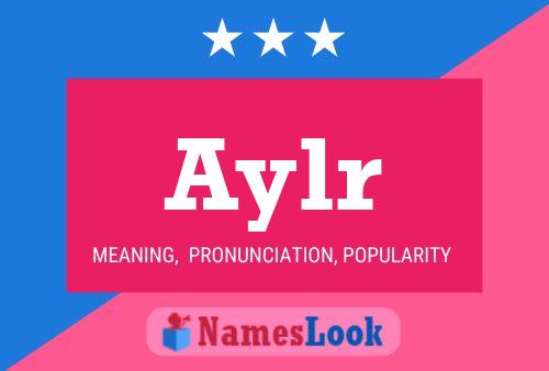 ملصق اسم Aylr