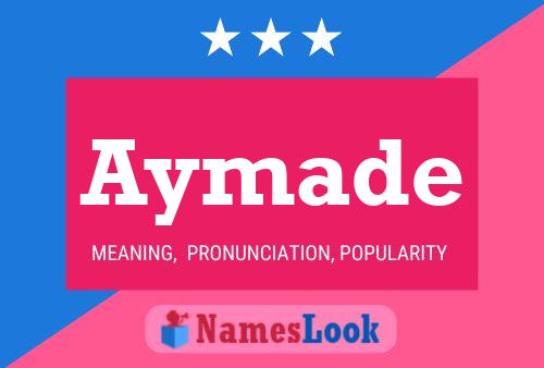 ملصق اسم Aymade