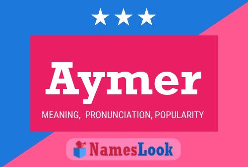 ملصق اسم Aymer