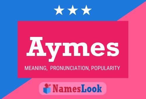 ملصق اسم Aymes