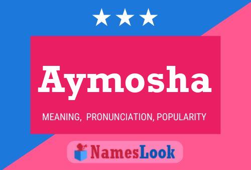 ملصق اسم Aymosha