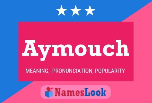 ملصق اسم Aymouch