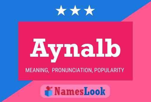 ملصق اسم Aynalb