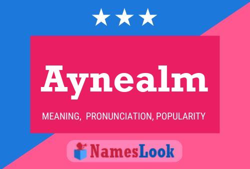 ملصق اسم Aynealm