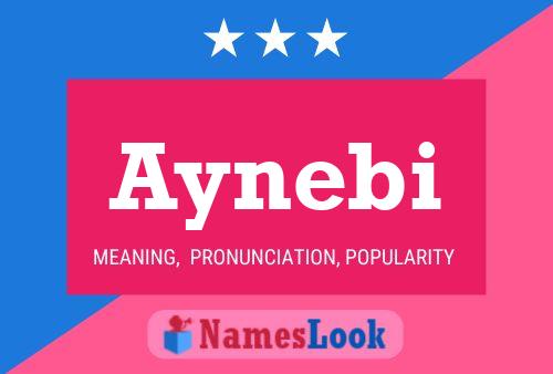 ملصق اسم Aynebi