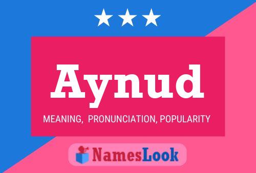 ملصق اسم Aynud