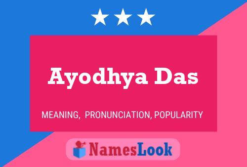 ملصق اسم Ayodhya Das