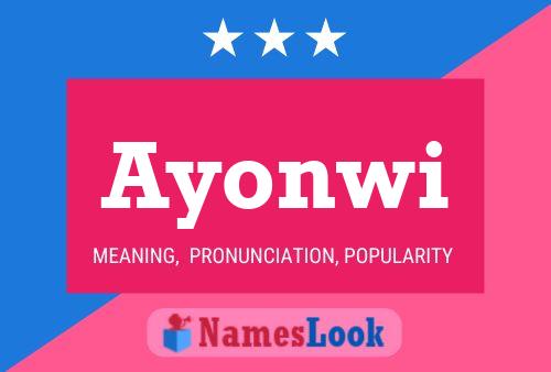 ملصق اسم Ayonwi