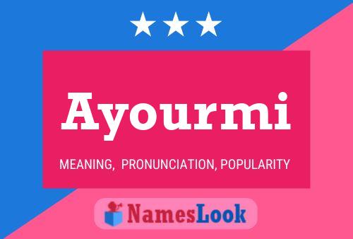 ملصق اسم Ayourmi