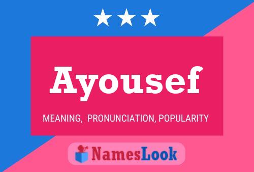 ملصق اسم Ayousef