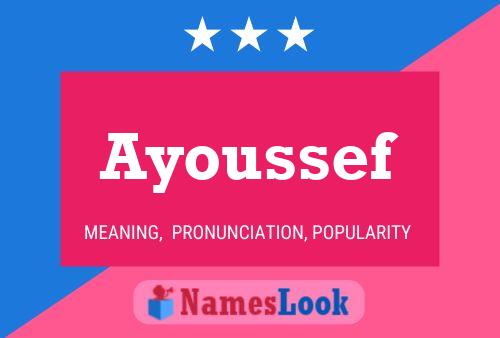 ملصق اسم Ayoussef