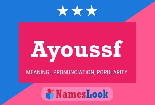 ملصق اسم Ayoussf