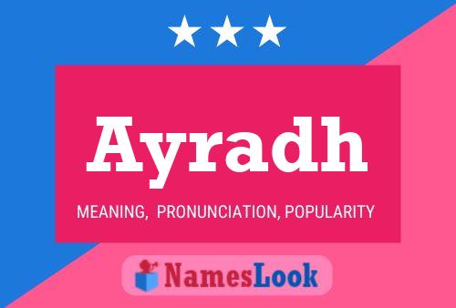 ملصق اسم Ayradh