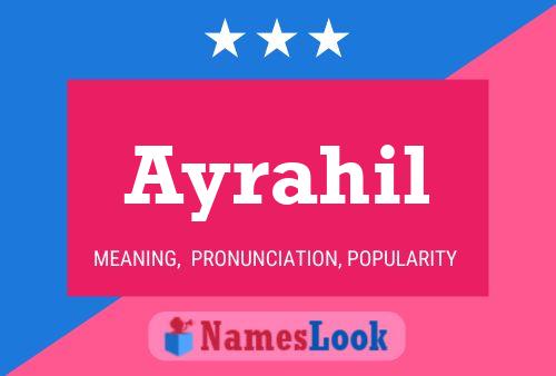 ملصق اسم Ayrahil