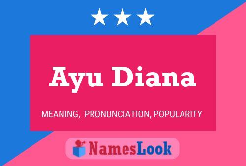 ملصق اسم Ayu Diana