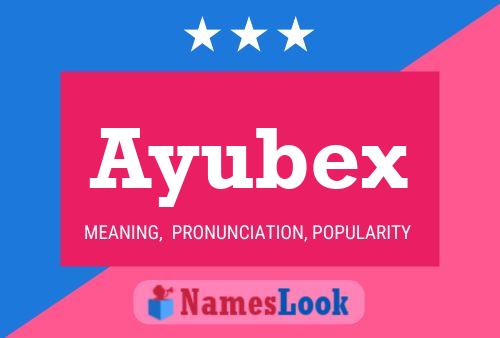 ملصق اسم Ayubex