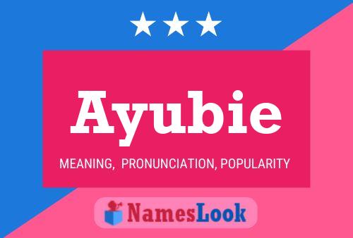 ملصق اسم Ayubie