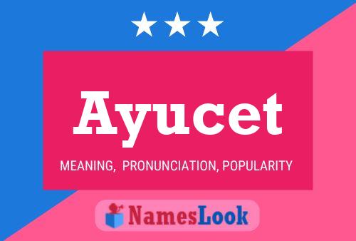 ملصق اسم Ayucet