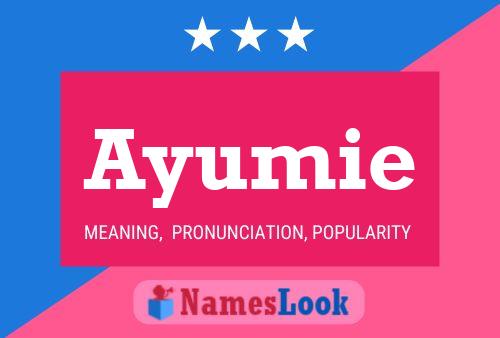 ملصق اسم Ayumie