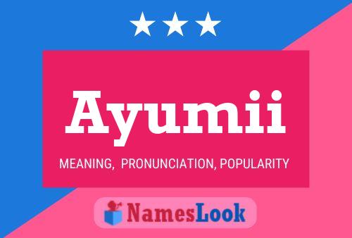 ملصق اسم Ayumii