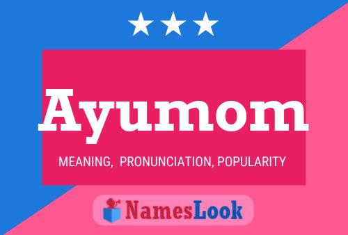 ملصق اسم Ayumom