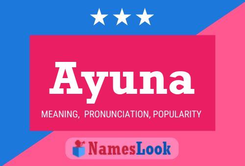 ملصق اسم Ayuna