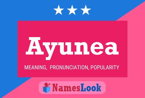 ملصق اسم Ayunea