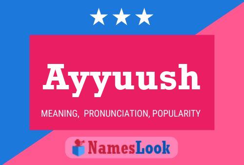 ملصق اسم Ayyuush