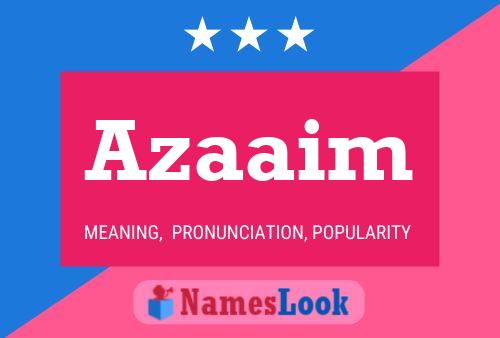 ملصق اسم Azaaim