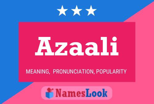 ملصق اسم Azaali