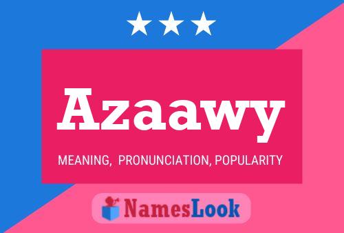 ملصق اسم Azaawy