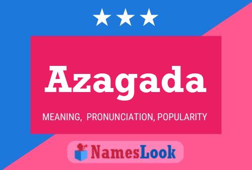 ملصق اسم Azagada