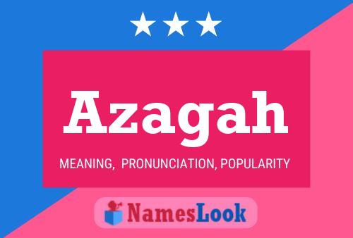 ملصق اسم Azagah