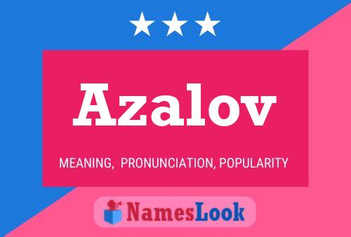 ملصق اسم Azalov