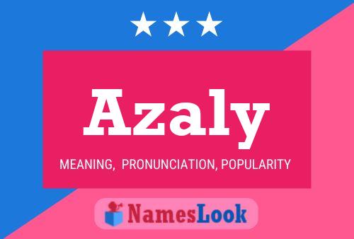 ملصق اسم Azaly