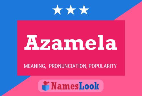 ملصق اسم Azamela