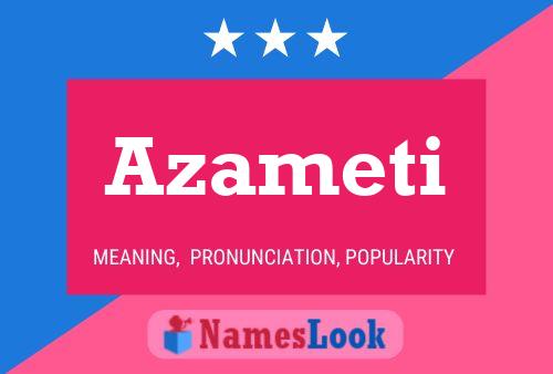 ملصق اسم Azameti