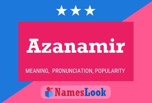 ملصق اسم Azanamir